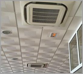 Instalaciones Alfonso González sistema de ventilación en oficina